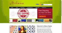 Desktop Screenshot of milanoinc.com